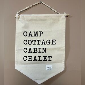 Canvas Camp Wall Pennant
